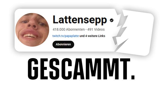 Papaplatte hat mich gescammt (leider)