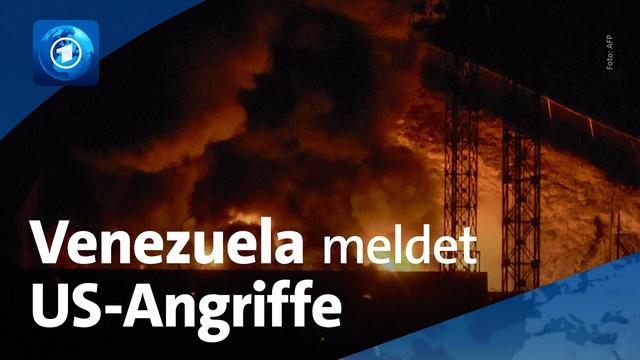Venezuela meldet US-Angriffe auf Caracas
