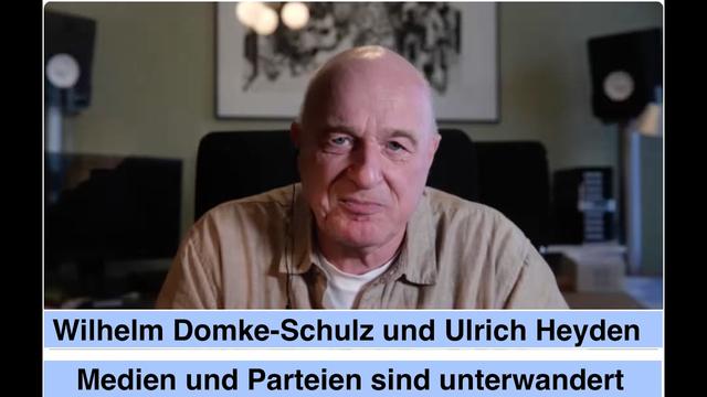 Parteien und Medien in Ostdeutschland sind globalistisch unterwandert: Wilhelm Domke-Schulz