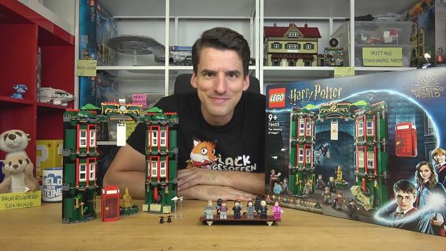 10 Figuren für 100€, Teile sind geschenkt - LEGO® Harry Potter 76403 Zaubereiministerium
