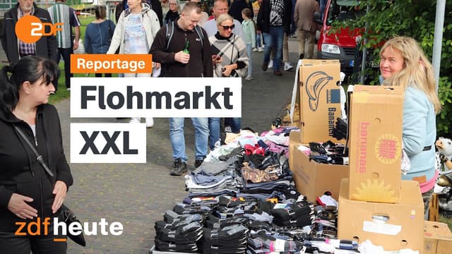 XXL-Schnäppchenparadies: Deutschlands längster Trödelmarkt | ZDF.reportage