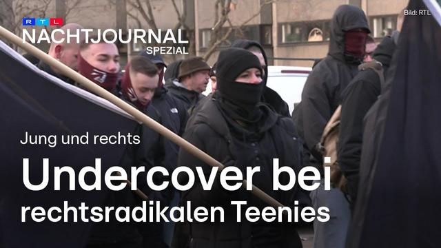 Die neue Strategie der rechten Szene  | RTL Nachtjournal