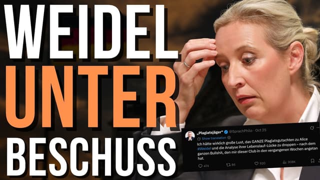 Für Alice Weidel wird es jetzt richtig bitter!