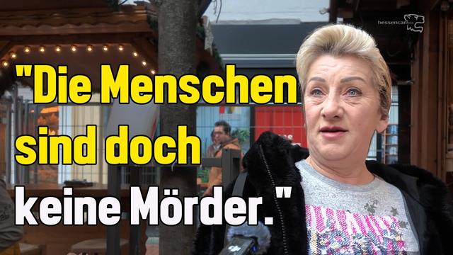 Umfrage in Gießen kurz vor der Großdemo