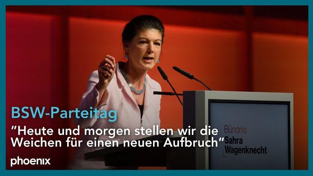 Scheidende Parteivorsitzende Sahra Wagenknecht auf dem BSW-Parteitag | 6.12.2025