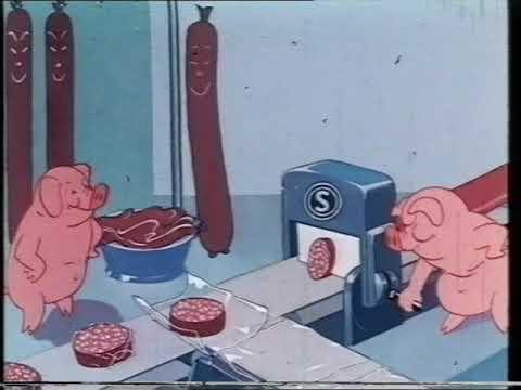 Fischerkoesen Werbung 50er Stüssgen Supermarkt