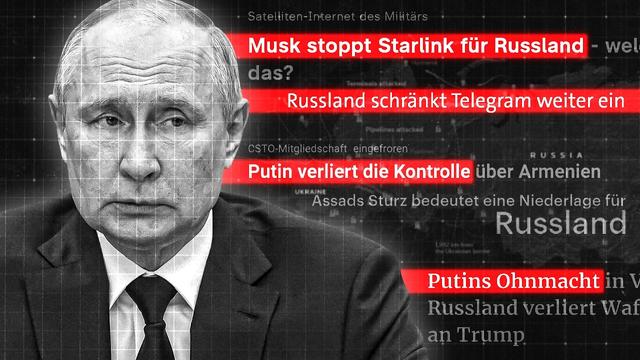 Putins Russland wird jeden Monat schwächer