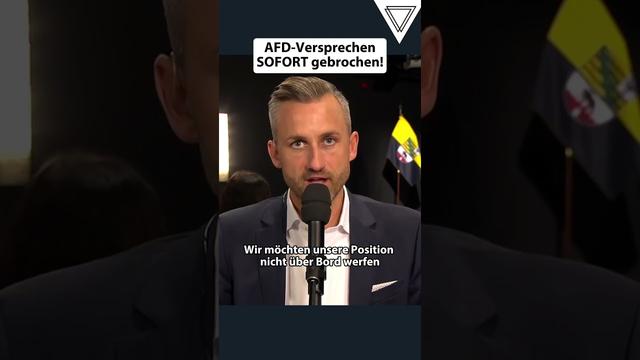 Es hat nur einen Tag gedauert...