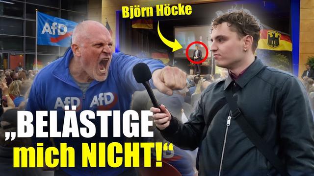 AfD Politiker BLAMIERT Sich KOMPLETT Bei Höcke Auftritt in Reutlingen! 🤣