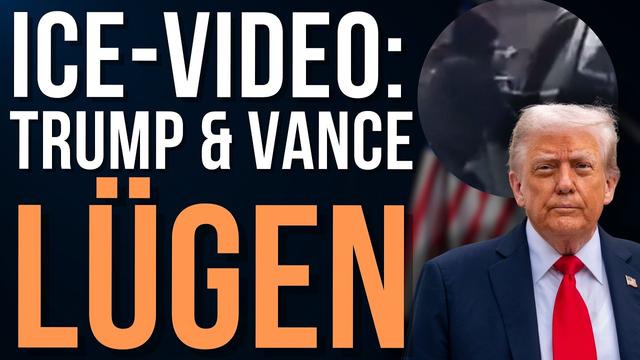 Dieses VIDEO von ICE-Schützen beweist wie krass Trump lügt