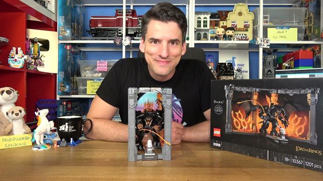 Ein grandioses LEGO®-Set - ehrlich! Herr der Ringe 10367 Balrog Bücherstütze