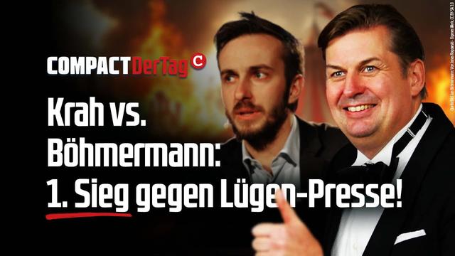 Krah vs. Böhmermann: Erster Sieg gegen Lügen-Presse!💥