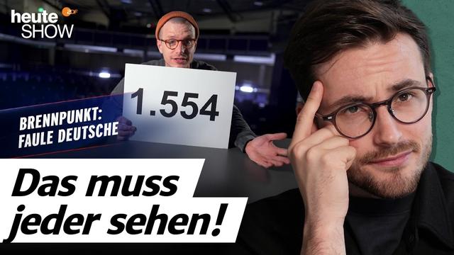 Heute Show entlarvt Kanzler Merz!