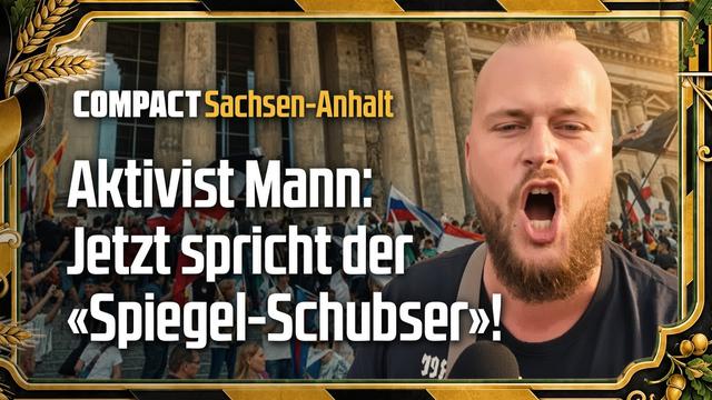 Aktivist Mann: Jetzt spricht der «Spiegel-Schubser»!