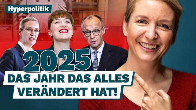 Jahresrückblick mit Ines Schwerdtner: Das Comeback der Linken & der Absturz von Merz | Hyperpolitik 