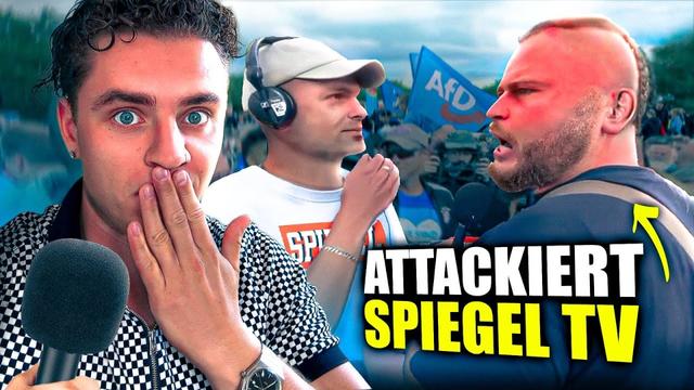 AfD Streamer ATTACKIERT Spiegel TV! Ich Stand DIREKT Daneben 😳 