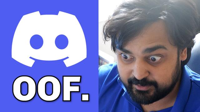 Another Discord Disaster Has Hit The Building...