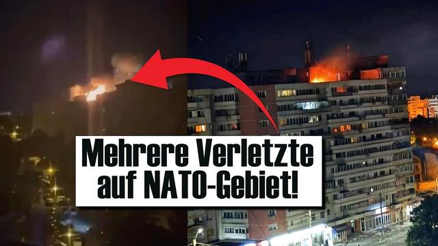 Russische Drohne trifft Wohnhaus in NATO-Land Rumänien!