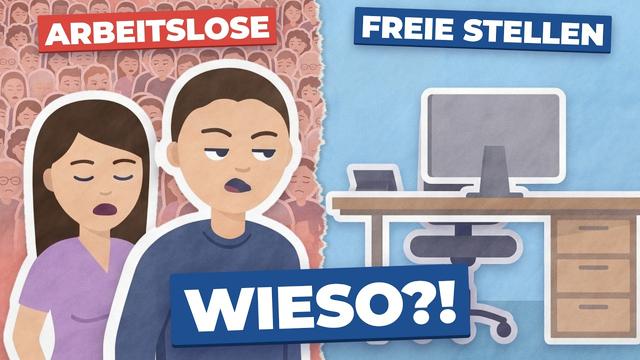 3 Millionen arbeitslos. 1 Million Jobs frei. WARUM?!