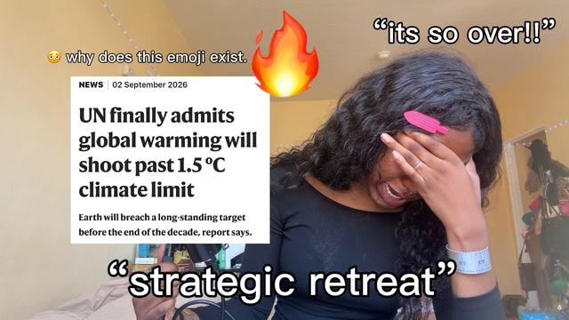 a climate change crashout.