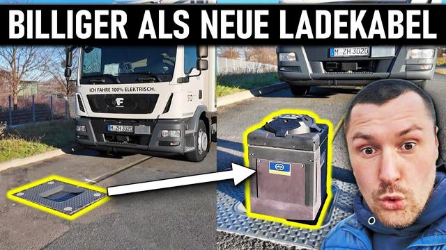 Dieser E-LKW hat KEINEN Ladeanschluss mehr (der Grund ist genial)