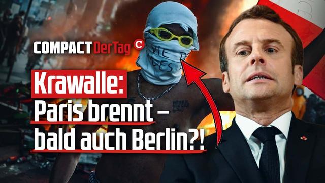 Krawalle: Paris brennt - bald auch Berlin?!💥