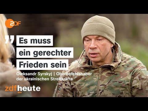 Ukrainischer Armee-Chef Syrskyj im Exklusiv-Interview I auslandsjournal