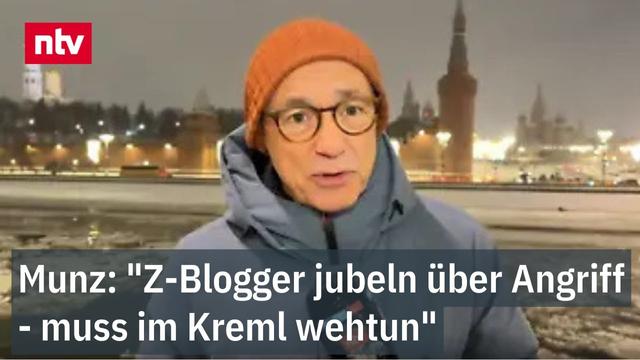 Munz: "Z-Blogger jubeln über Angriff - muss im Kreml wehtun" - Venezuela Partner Russlands | ntv
