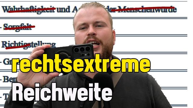 AfD und Aktivsten Mann - ein rechtsextremes Team