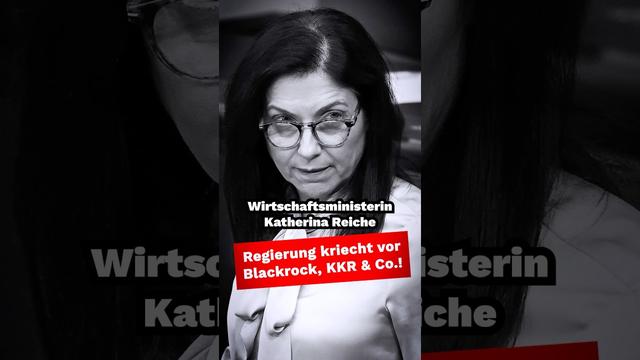 Blackrock, KKR & Co.: Regierung KRIECHT vor INVESTOREN! 😵