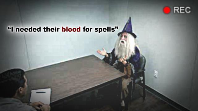 This "wizard" thinks he ISN’T getting the death penalty.