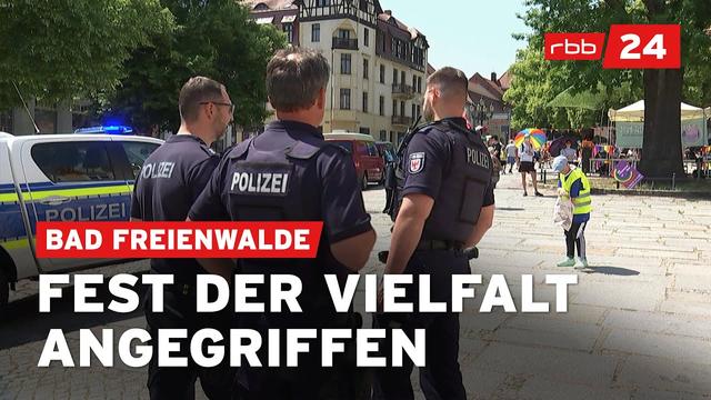Märkisch-Oderland: Vermummte greifen Besucher von Vielfaltsveranstaltung in Bad Freienwalde an