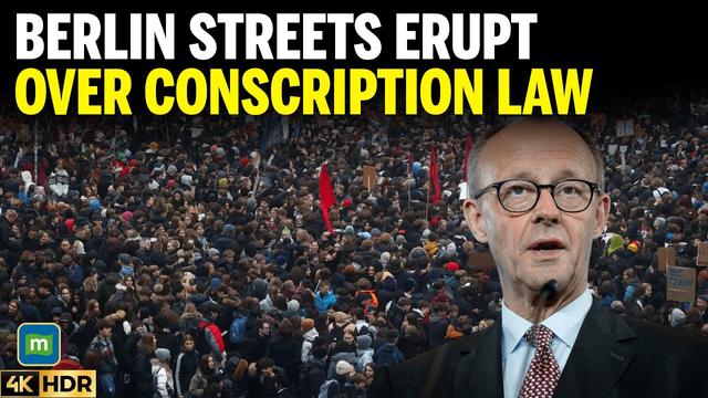 Germany Erupts In Anti Conscription Protests As New Military Service Law Triggers Nationwide Fury
