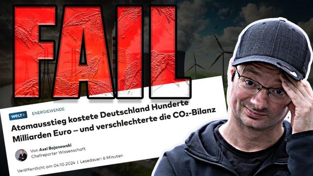 So FALSCH, dass es peinlich ist – Die ‚Welt‘ über Atomkraft!