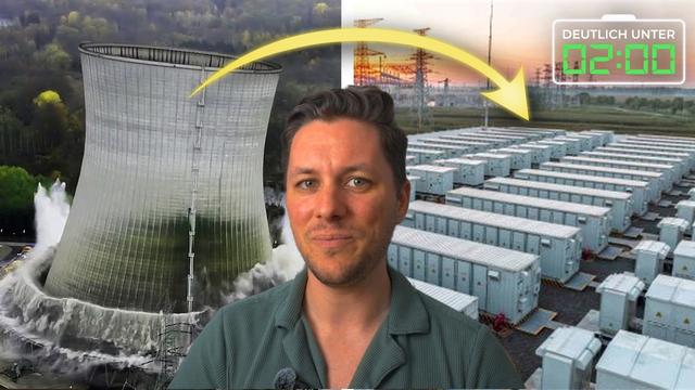AKW wird zu größtem Batteriespeicher Deutschlands
