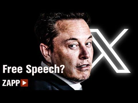 Elon Musk und die Redefreiheit: ein Satz mit X | ZAPP | NDR