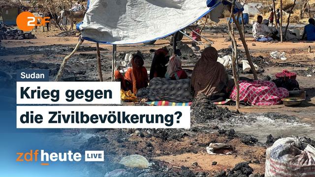 Warum der Sudan-Krieg so brutal ist und was die Geberkonferenz in Berlin bringt | ZDFheute live