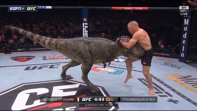 GSP vs increasingly dangerous dinosaurs
