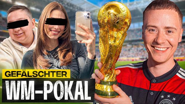 Influencer werben für meinen Fake-WM-Pokal