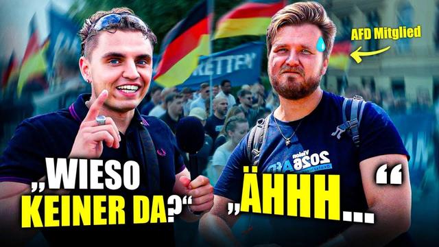 AfD Jugend STELLT Mich Auf REMIGRATIONS-Demo! Es Geht BRUTAL Nach HINTEN Los! 🤫