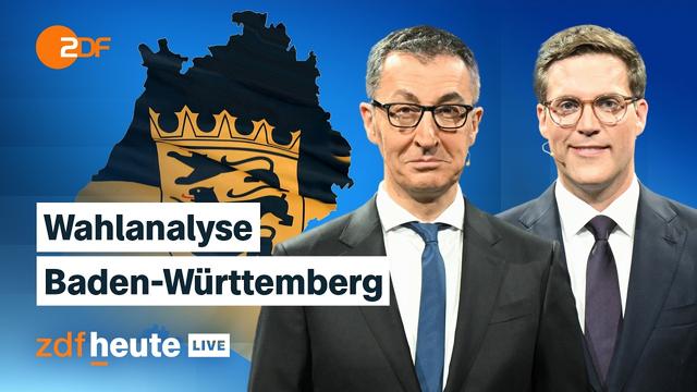 Baden-Württemberg: So geht es weiter nach der Landtagswahl | Die Analyse bei ZDFheute live
