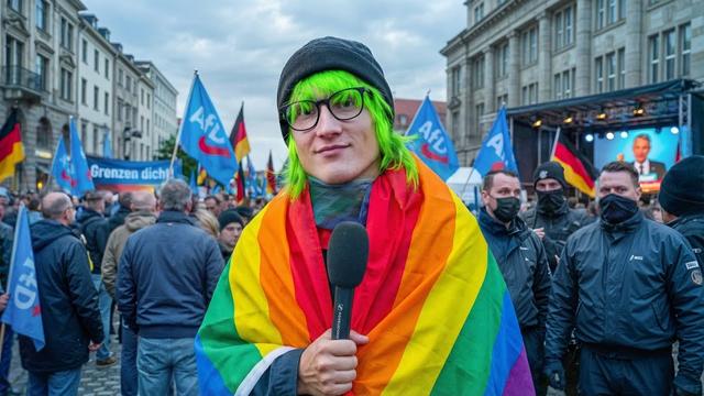 Als Queerer verkleidet zu einer AfD-Demo & DAS ist passiert!