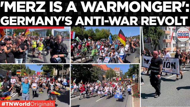 ANTI-MERZ PROTEST: 'We're on a War Path!' Protesters Turn Against German Government