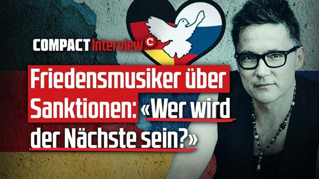 Friedensmusiker über Sanktionen: «Wer wird der Nächste sein?»