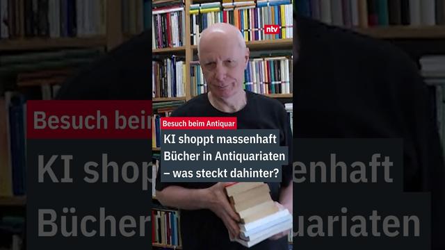 KI shoppt massenhaft Bücher in Antiquariaten – was steckt dahinter?