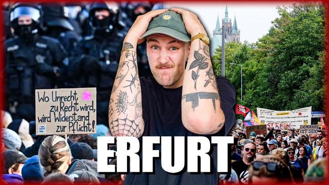 Ich war beim PROTEST in ERFURT! 😱😰💥