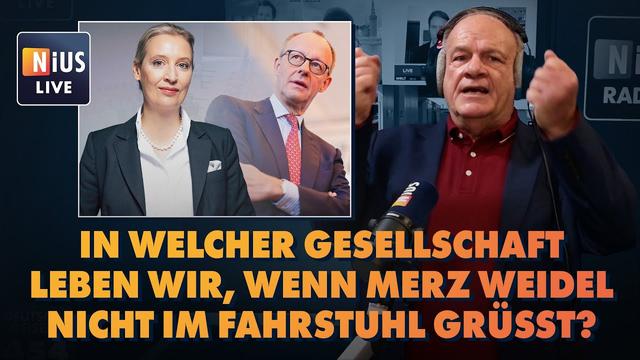 Das respektlose Verhalten des CDU-Kanzlerkandidaten wirft Fragen auf | NIUS Live vom 3. Januar 2025