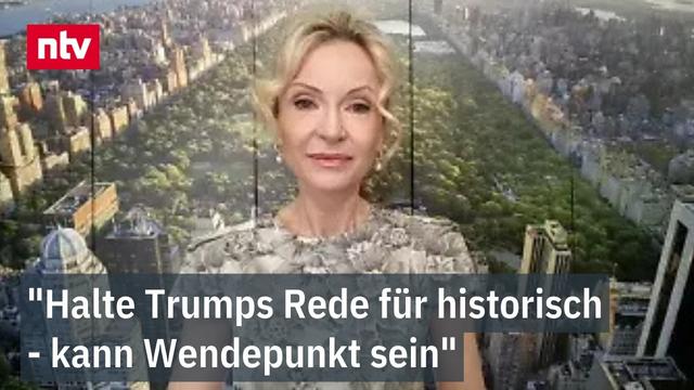 Trumps habe in seiner Rede "den Boden bereitet, um das Wahlsystem zu manipulieren", so Navidi | ntv