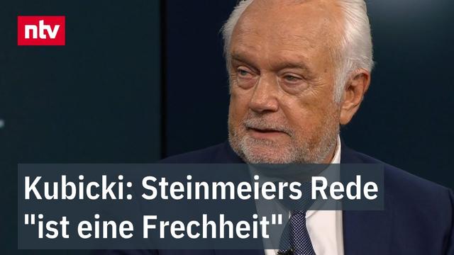 Kubicki: Steinmeiers Rede "ist eine Frechheit" - Streit über Umgang mit AfD