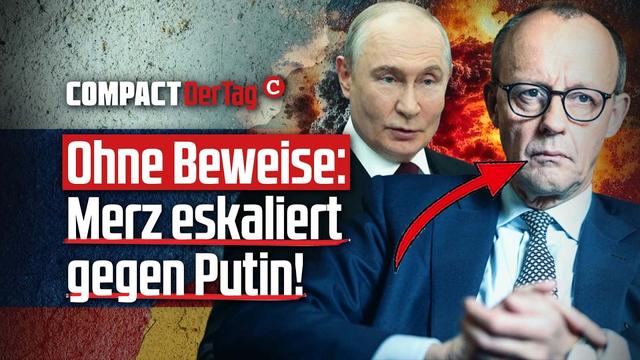 Ohne Beweise: Merz eskaliert gegen Putin!💥